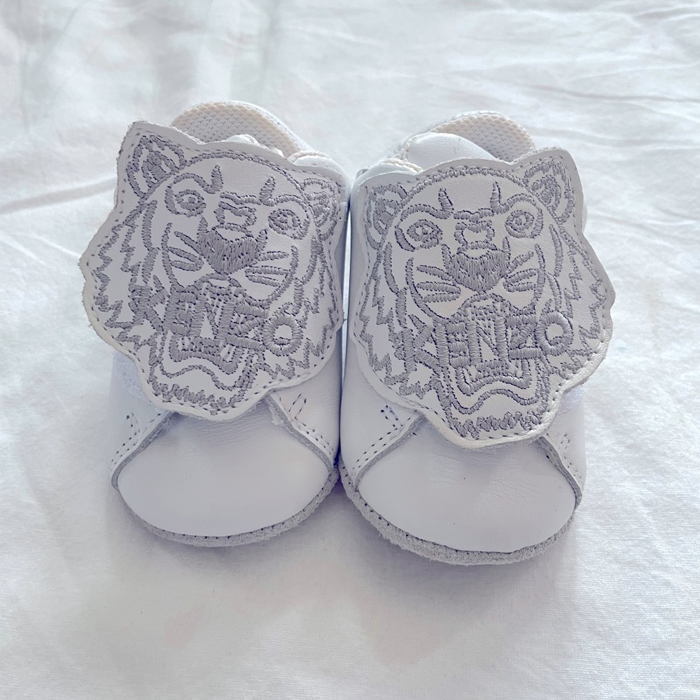 Kenzo Baby Leather Crib Shoe Size 1